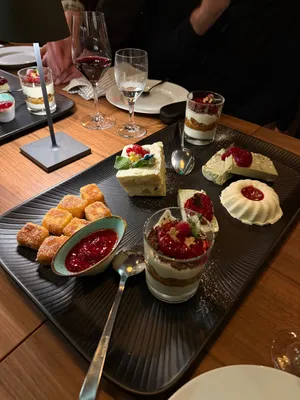 Dessert zum Teilen