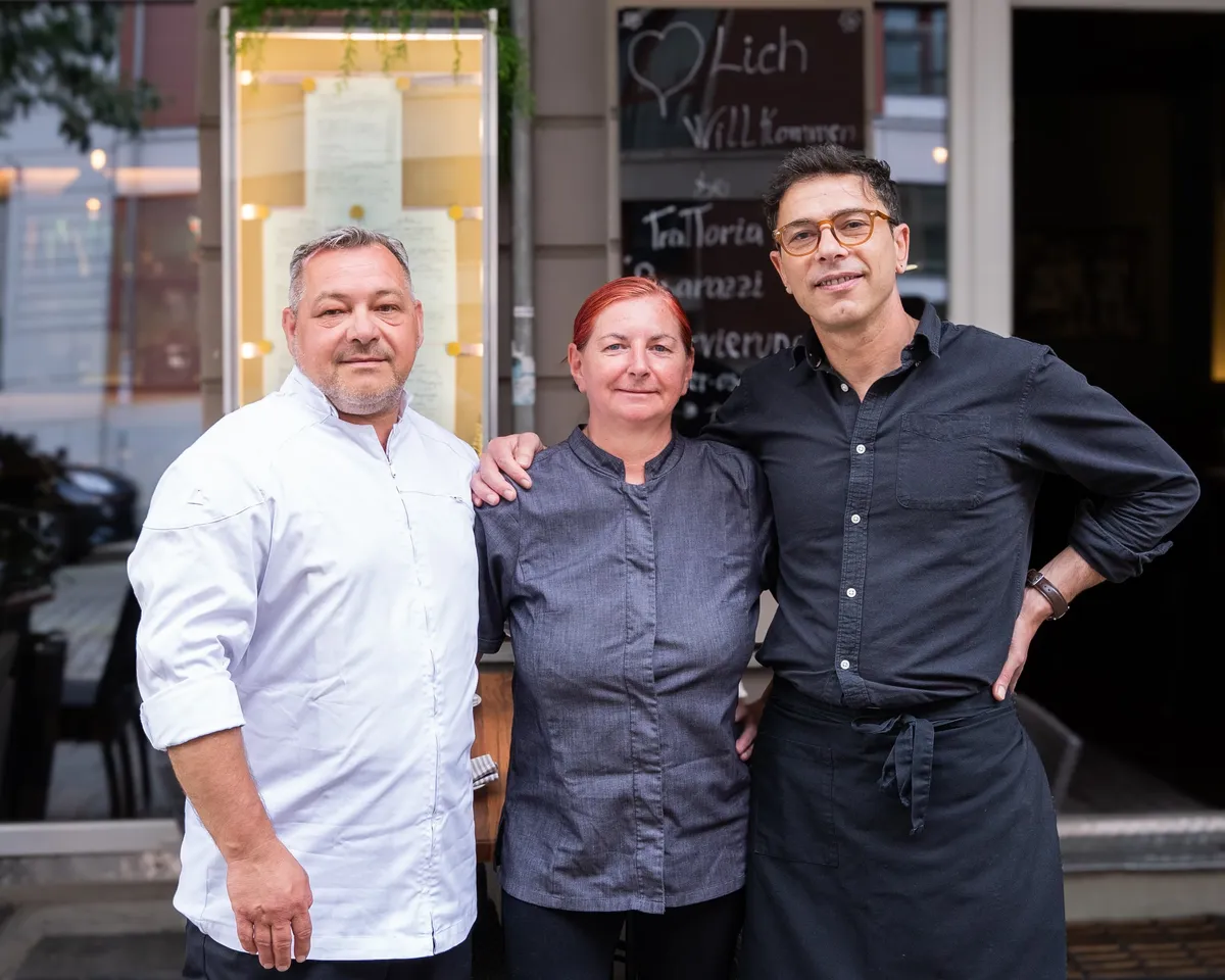Das Team der Trattoria Paparazzi